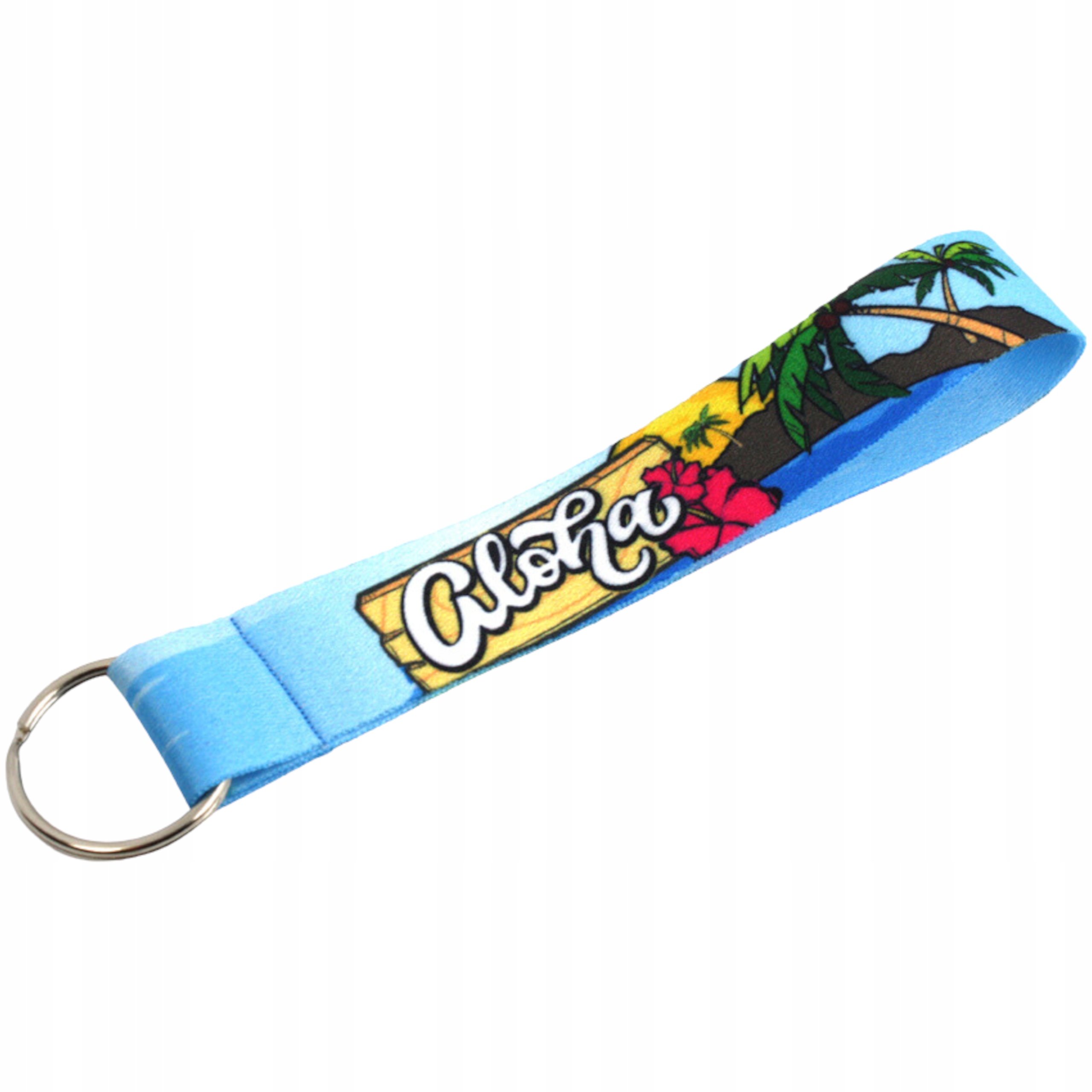 Smycz do kluczy krótka smyczka Aloha Hawaii Style Hawaje Plaża Palma