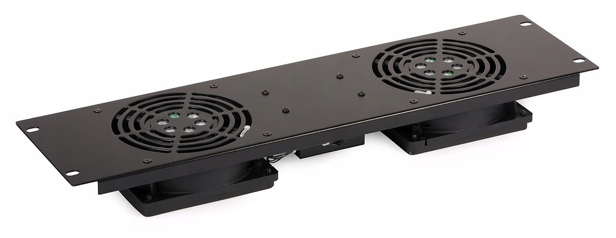 Panel Ventilátorov A19-2 W Pre Skriňu Rack