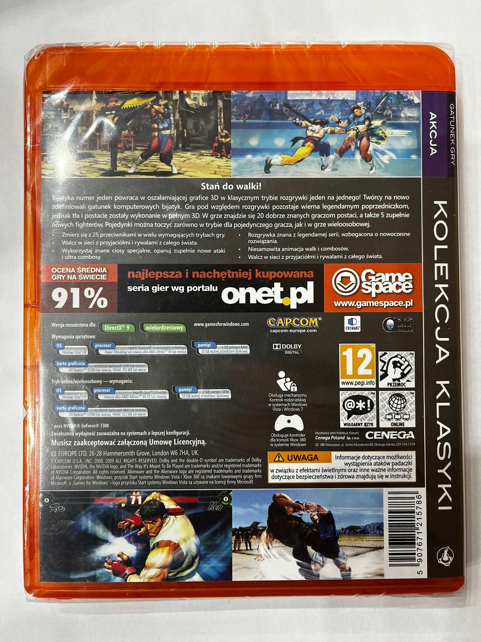 Gra PC Street Fighter 4 Tematyka bijatyki