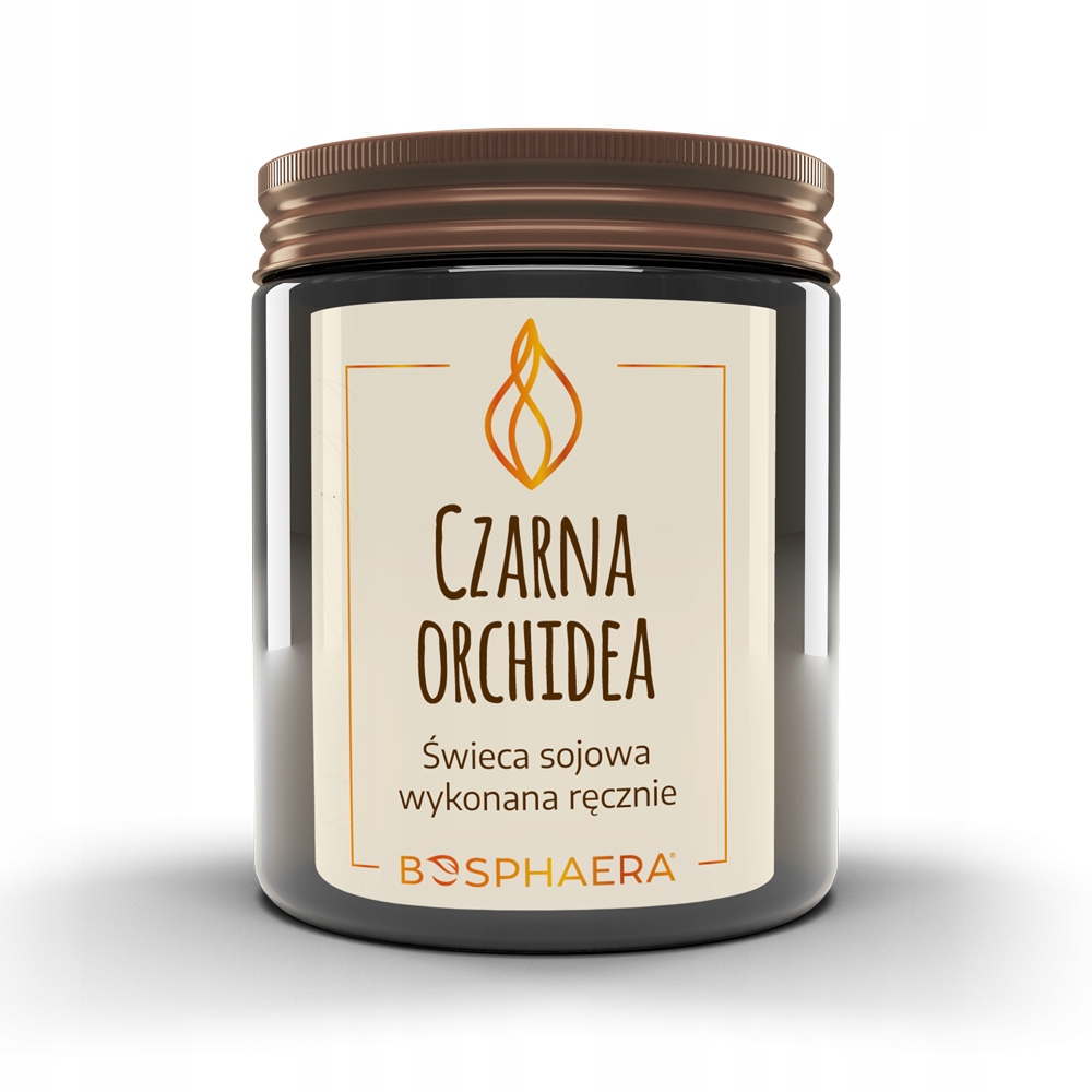 

Bosphaera Czarna Orchidea Świeca Sojowa Zapachowa
