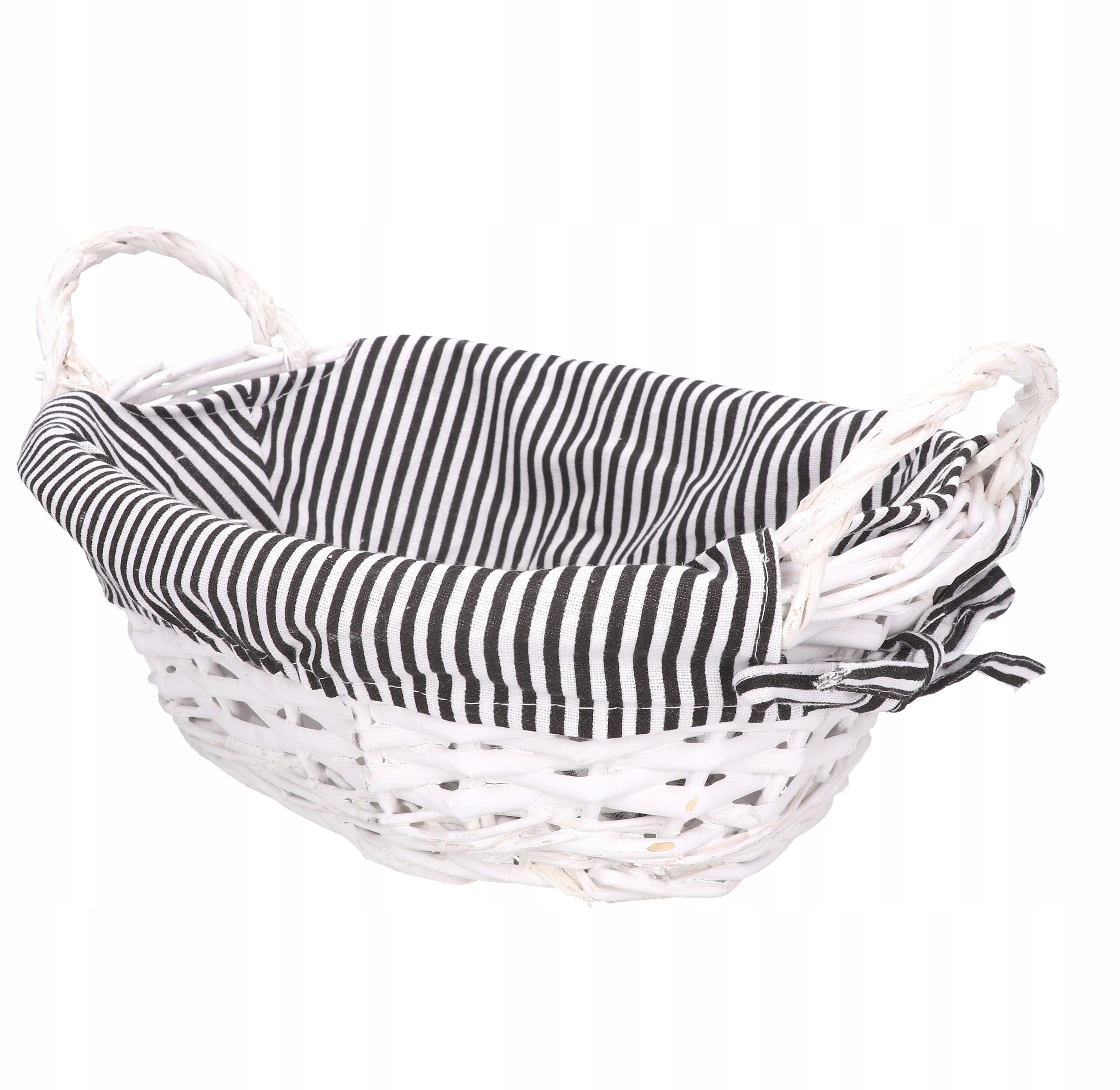 KOSZYK WIKLINOWY NA PIECZYWO CHLEB STÓŁ SZTUĆCE POJEMNIK KOSZYCZEK OWALNY Marka Dekorstar