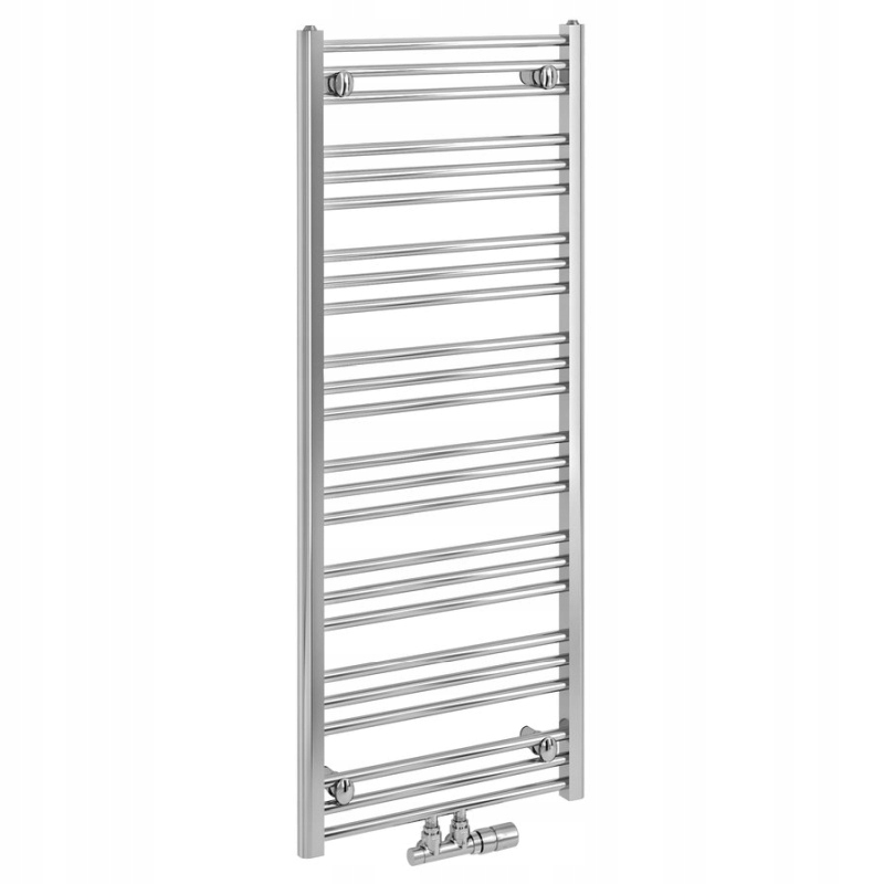 Bruckner Albrecht radiátor 500x1250 mm stredové pripojenie chróm 600.114.1