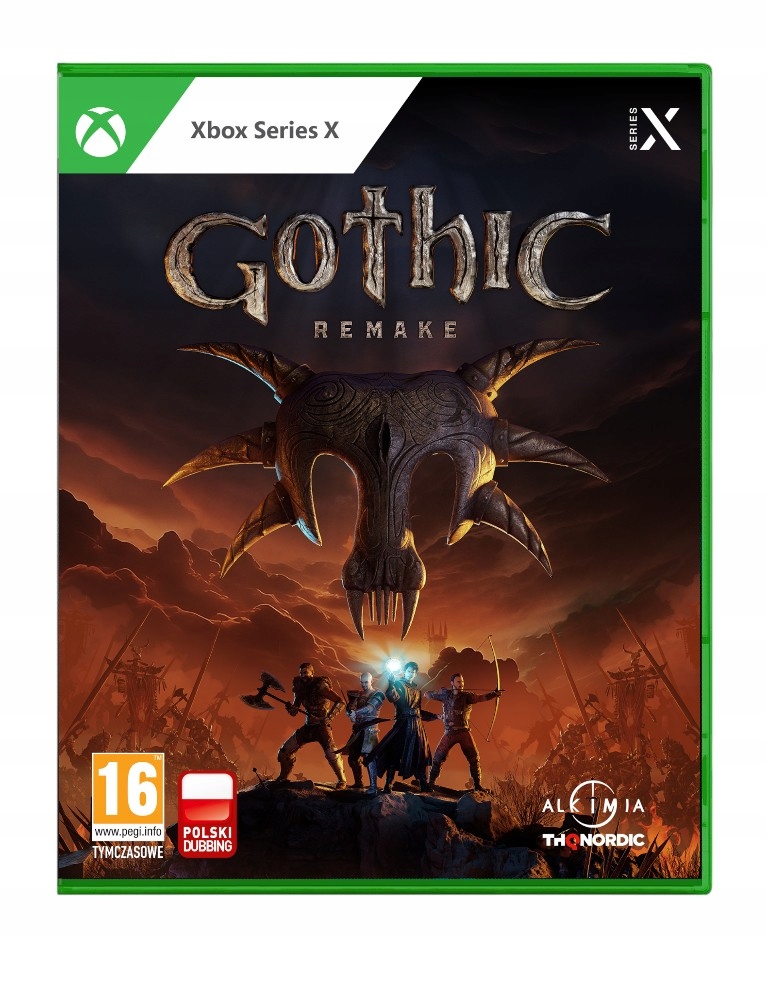 GOTHIC REMAKE / XBOX SERIES X / POLSKA WERSJA JĘZYKOWA / GRA NA PŁYCIE