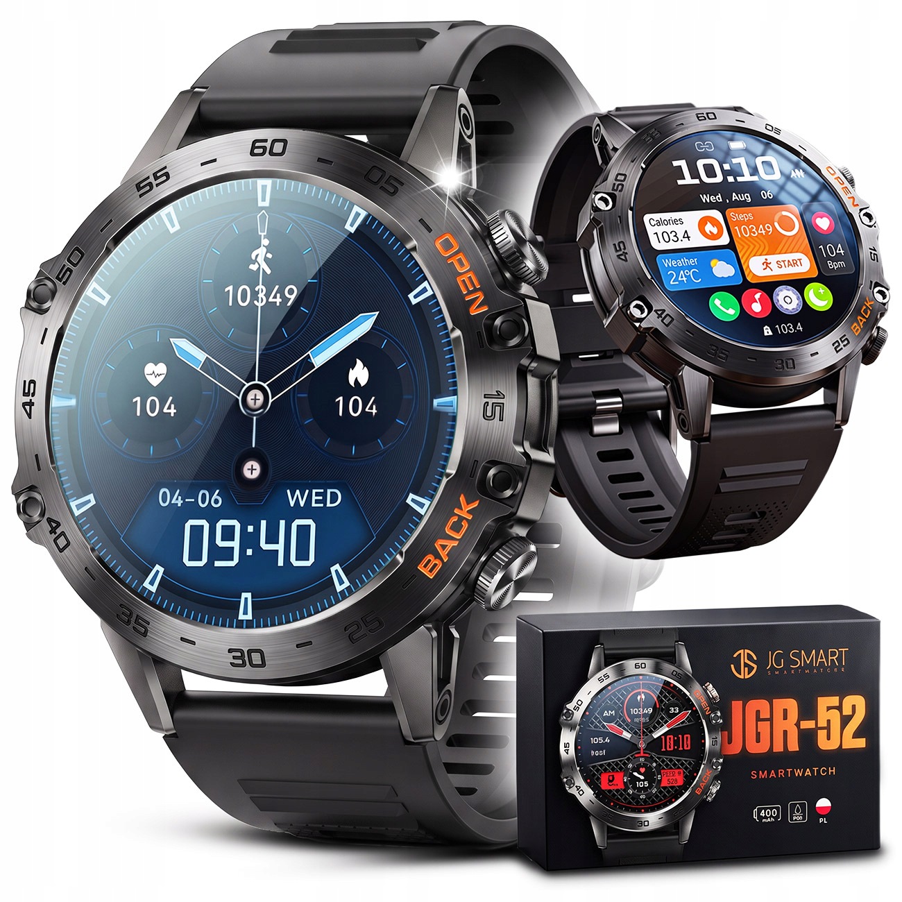 Okosóra Vízálló Férfi Karóra Menü Pl Beszélgetések Nyomás Smart Watch