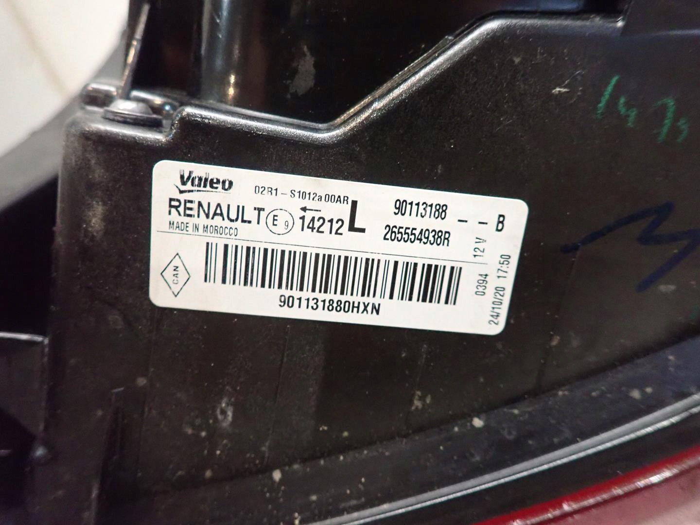 light rear part rear left DACIA SANDERO II LIFT 2017