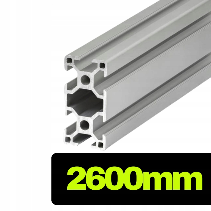 Hliníkový profil T-slot 3060 stříbrný – 260 cm