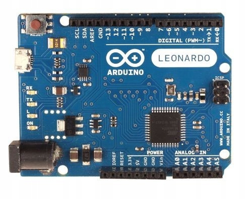 Arduino Leonardo+ złącza płytka z mikrokontrolerem