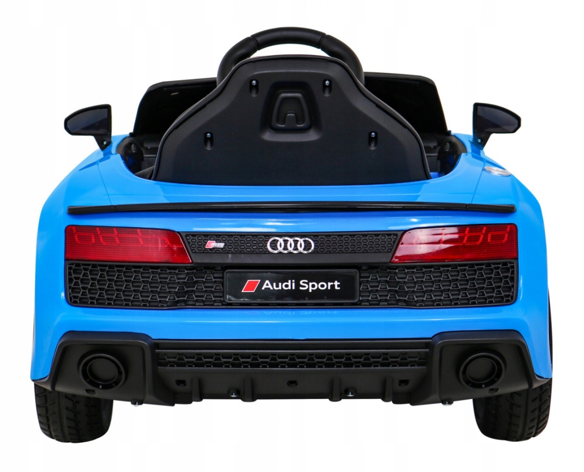 Pojazd Audi R8 Na Akumulator LED MP3 Pianka Pilot Szerokość pojazdu 59 cm