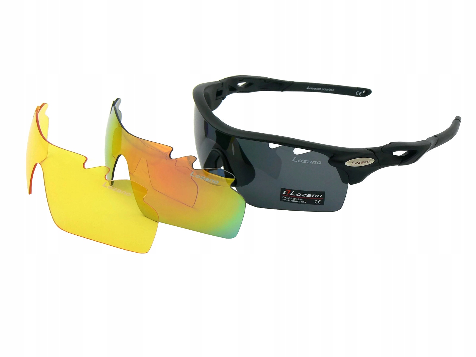 

Markowe Okulary Lozano Zestaw Rozjaśniające UV400