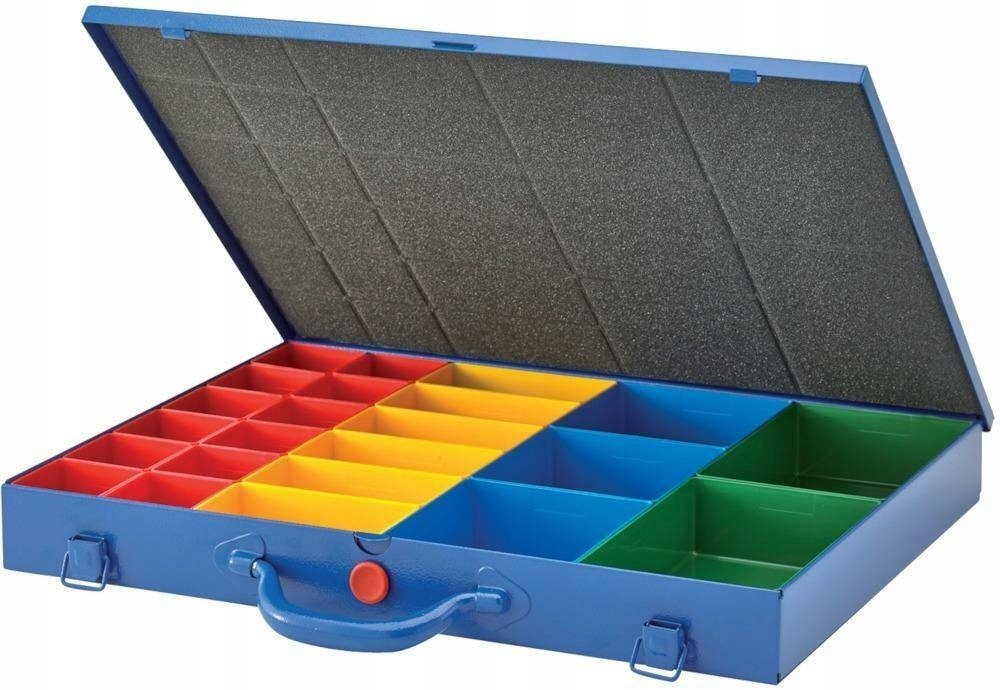 Kufr sortiment. 440x330x66 mm s 23 vložkami