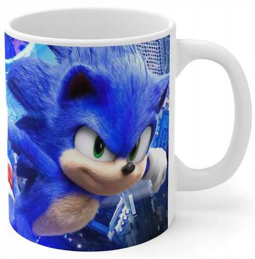 

Kubek imię Sonic szybki jak błyskawica Hedgehog
