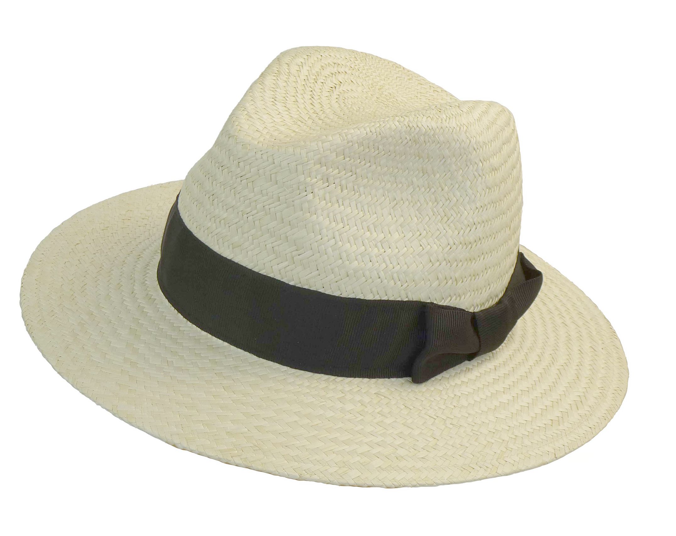 Pánský slaměný klobouk Panama Equador polská ruční výroba 55/S