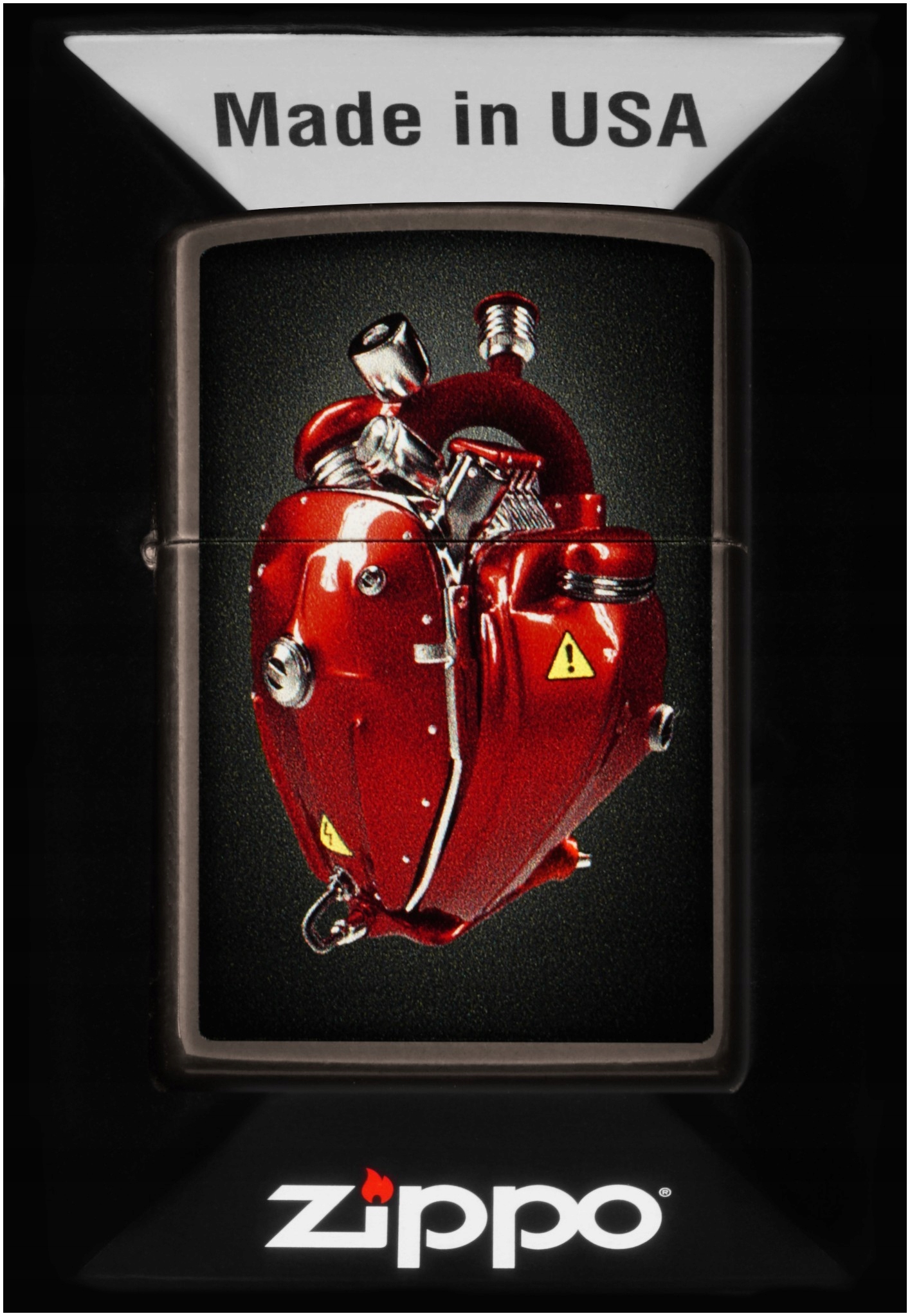 Zapalovač Zippo Heard Engine Design 60007375 Větruodolný benzínový