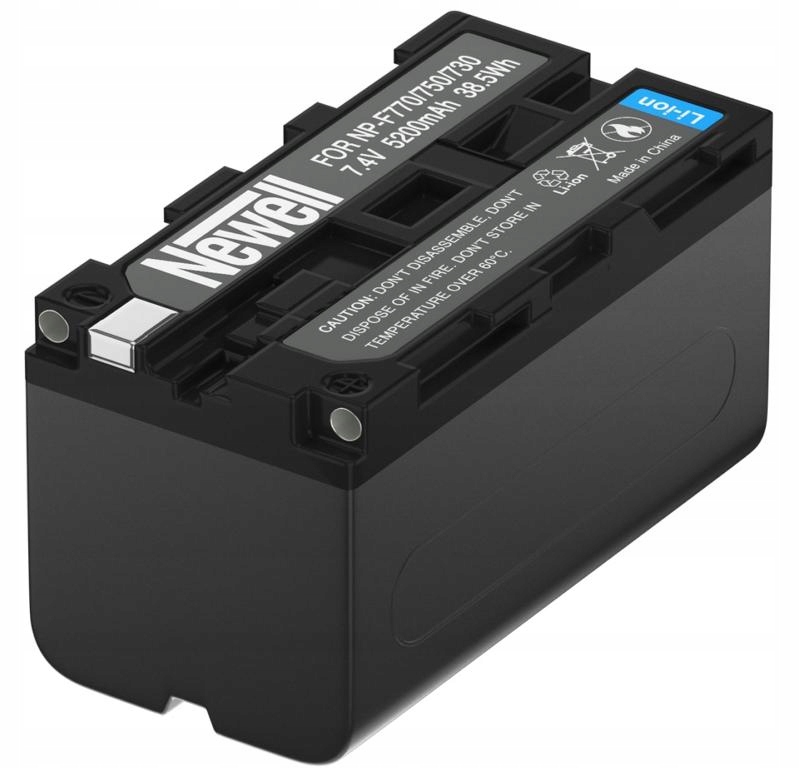 Zestaw ładowarka Newell DL-USB-C i dwa aku NP-F770 Technologia akumulatora litowo-jonowy (Li-Ion)