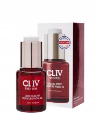 CLIV Ginseng Berry Facial Oil Odmładzający Olejek Do Twarzy Żeń Szeń 20 ml