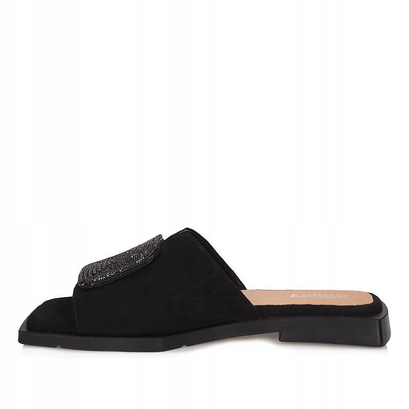 Modne zamszowe Klapki Sempre 121/e-34 Płeć kobieta