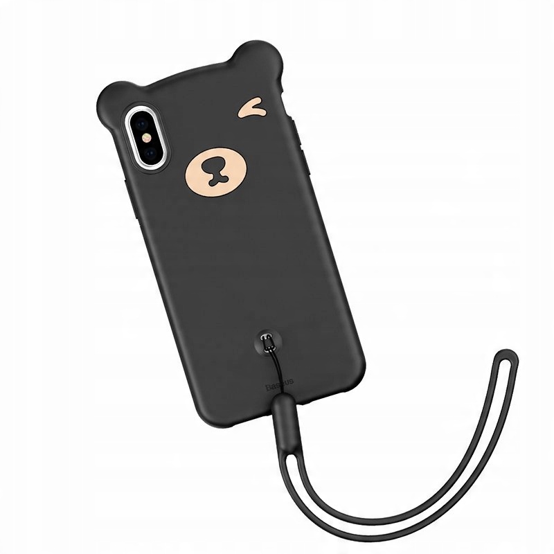

Baseus Bear Silicone Case etui do iPhone Xs Max
