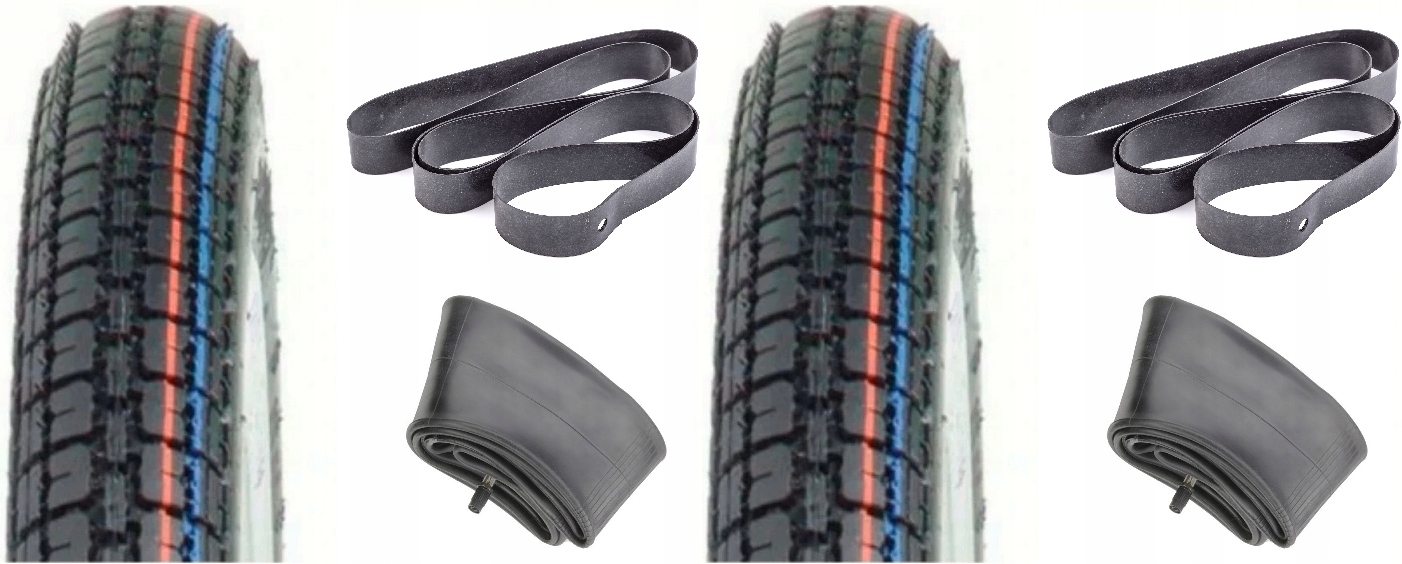 Nový Komplet Set Pneumatika Vee Rubber 17 x 2.25 Ogar 200 Ogar 205 Romet