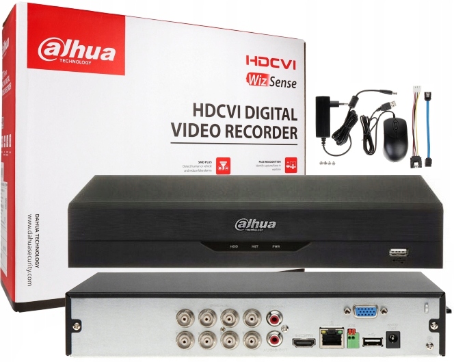 Rejestrator Dahua XVR5108HS-I3 Xvr do kamer Ahd CVI Tvi