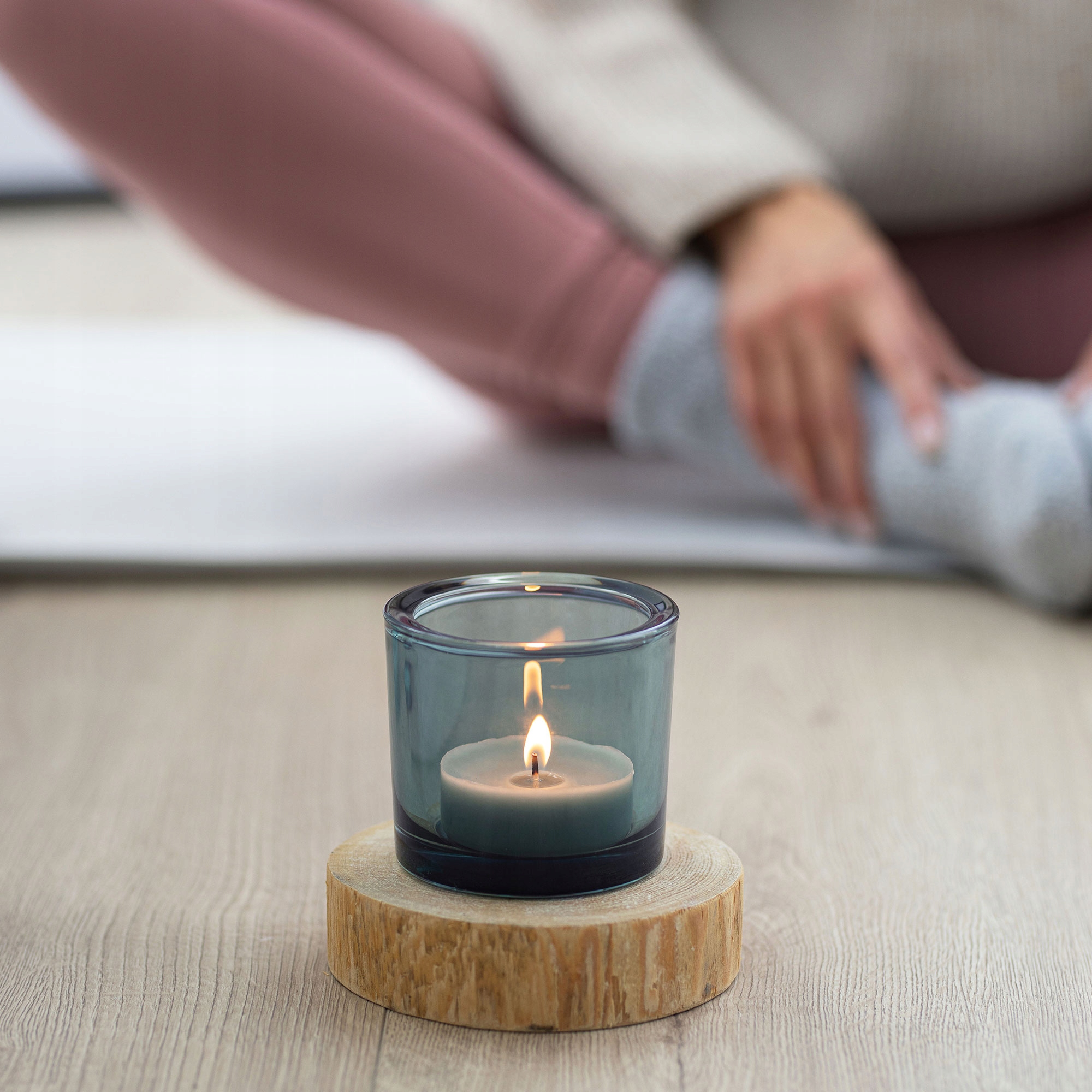 Pojemniki POD ZALEW ŚWIEC Na Świeczki Tealighty KOMPLET 6x H8 cm ZIELONE Rodzaj na tealighty