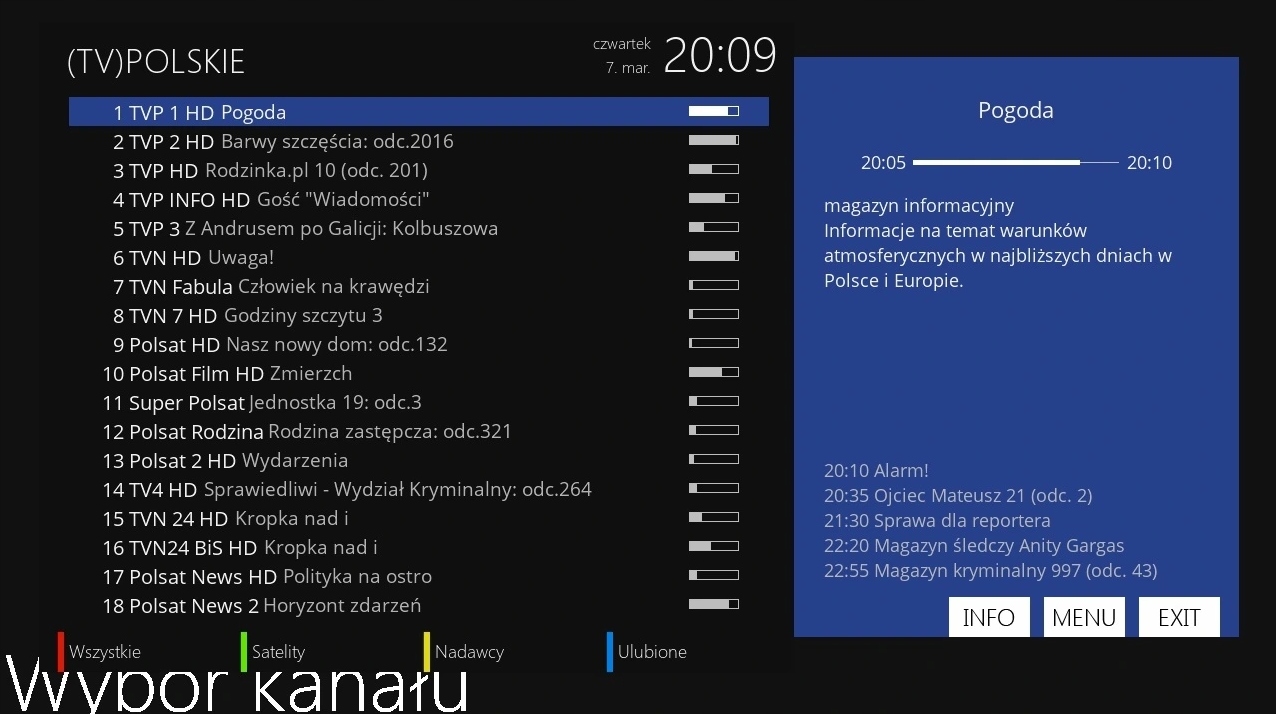 ZGEMMA H8.2H DEKODER SAT + DVB-T2 HEVC ENIGMA2 E2 Rodzaj cyfrowy