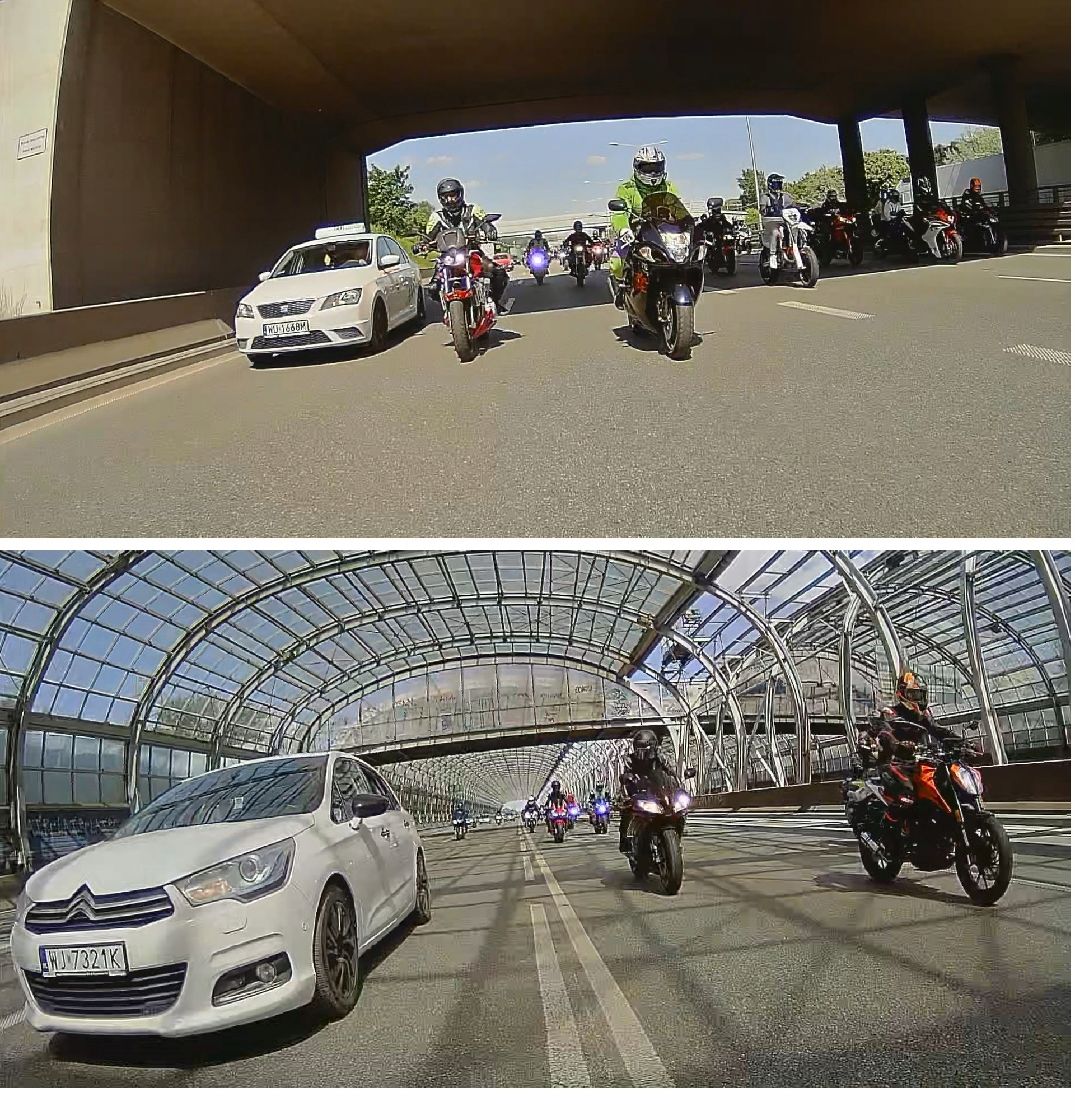 VANTRUE F1 Kamera Motocyklowa 4K 1080P WiFi GPS Wodoodporna Nocna Wizja — miniatura 16