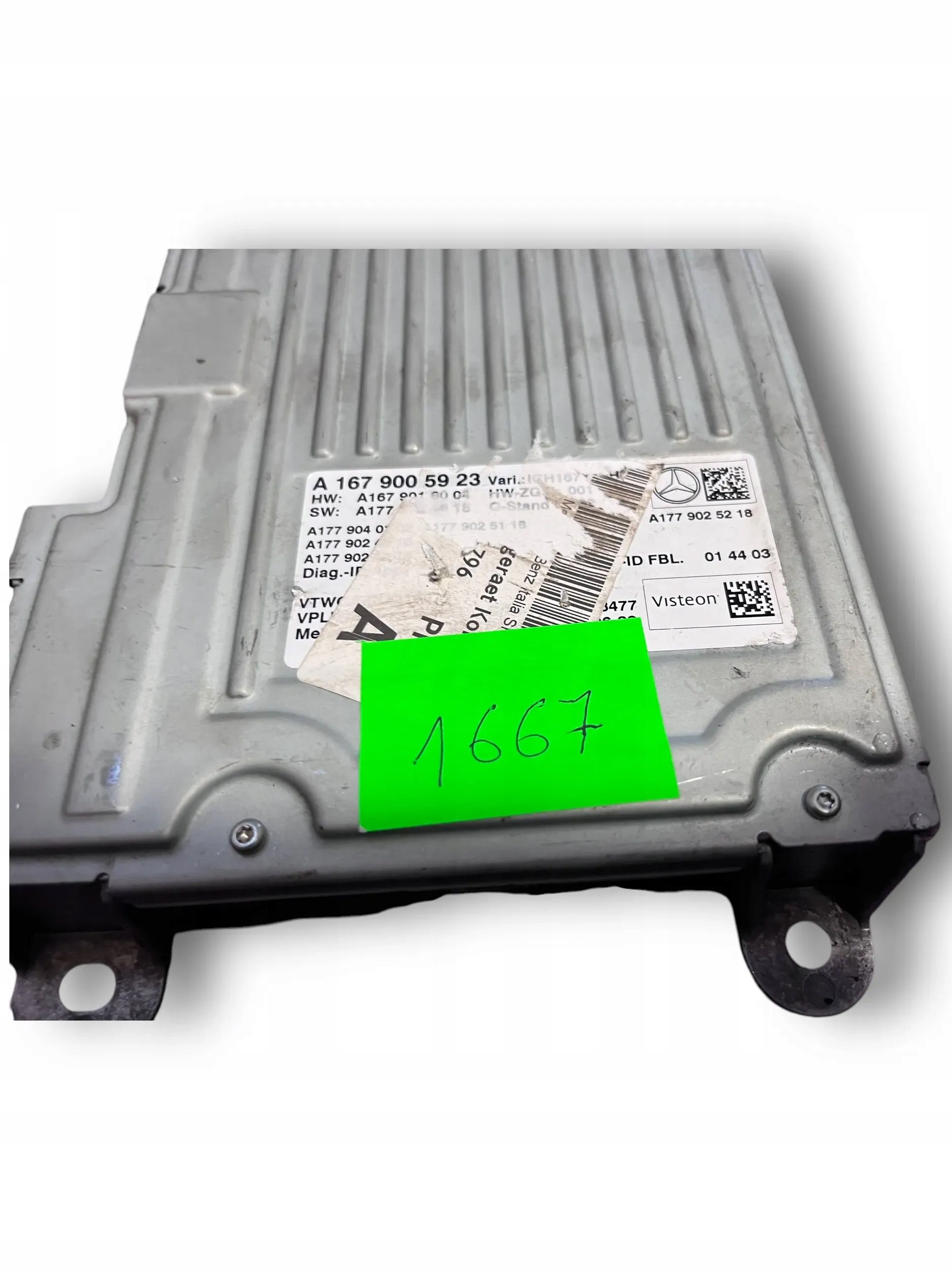 MERCEDES W167 Module Instruments tachymètre compte tours 1679005923 @M