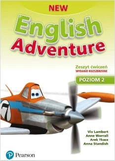 NEW ENGLISH ADVENTURE 2 ĆWICZENIA + DVD PEARSON