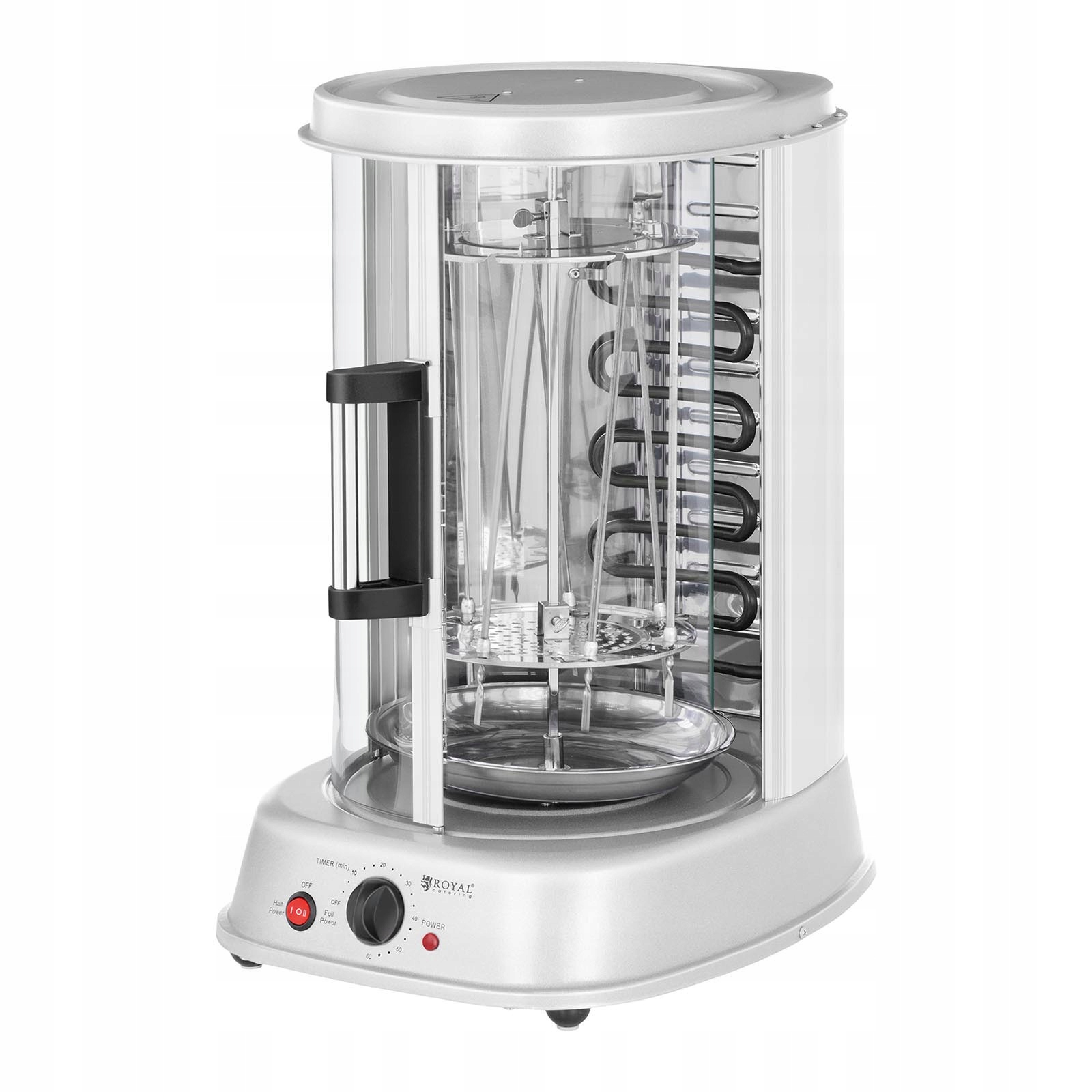 Mini Opékač Grilů Na Kebab Gyros Zeleniny Vertikální 3V1 1800W