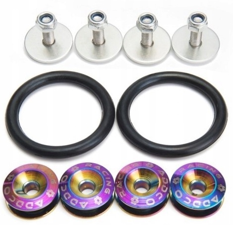 ZAPINKI QUICK RELEASE ADDCO NEO CHROME OPALIZUJĄCE