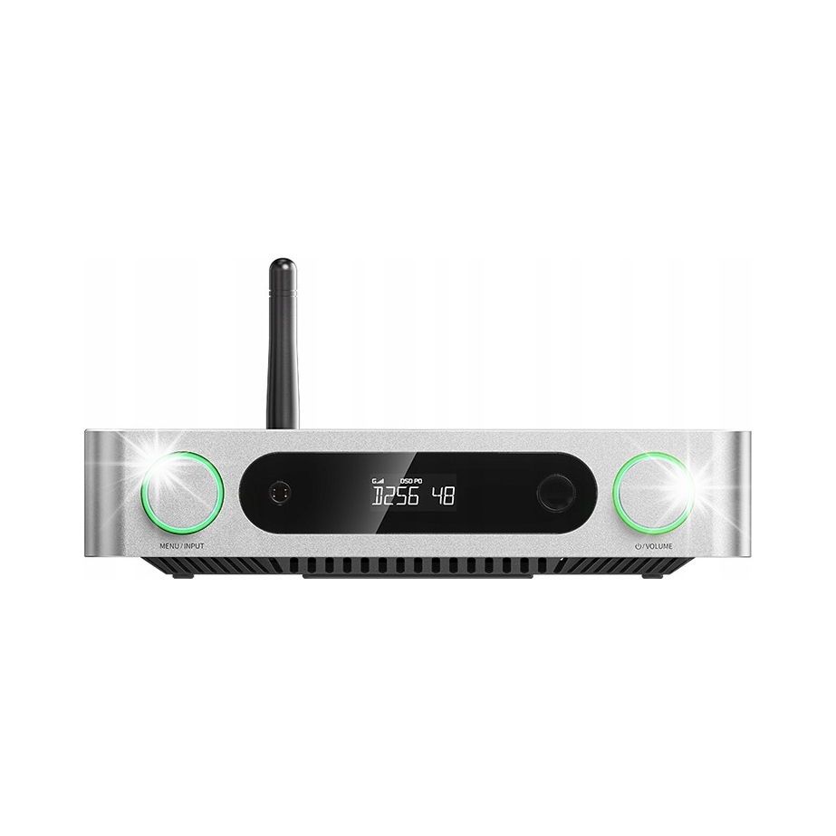 FIIO K13 R2R WZMACNIACZ SŁUCHAWKOWY PRZETWORNIK DAC BLUETOOTH 5.4 SREBRNY