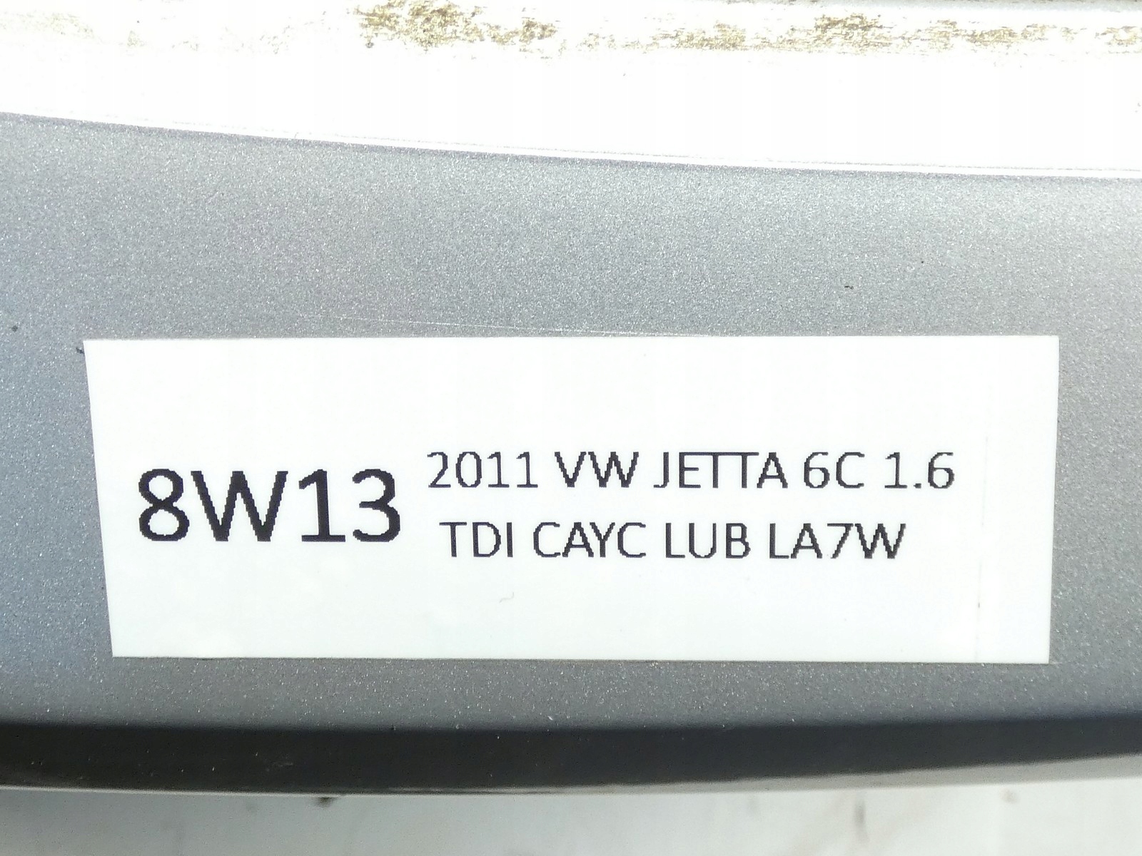 KPL bumper front front VW JETTA VI 5C 10-14R LA7W