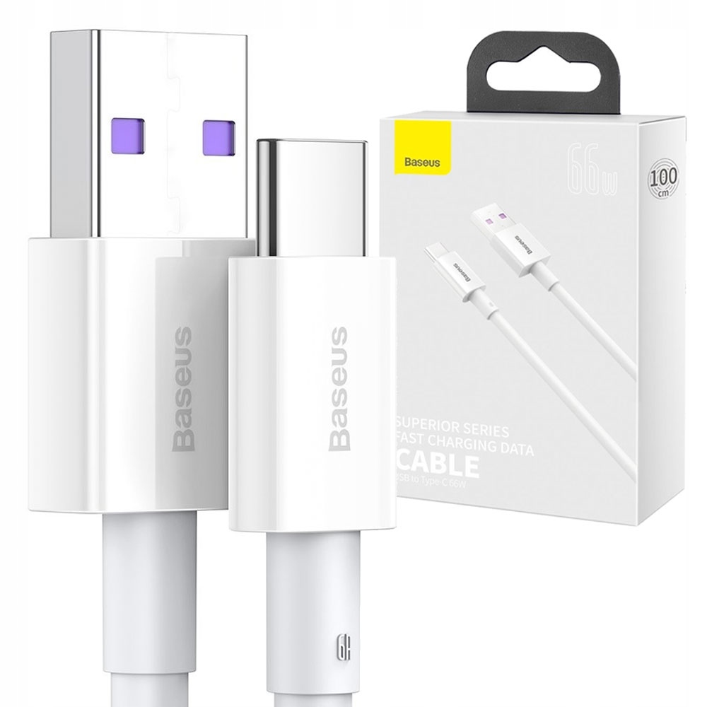 BASEUS SZYBKI KABEL USB TYPE-C QUICK CHARGE 3A 1M