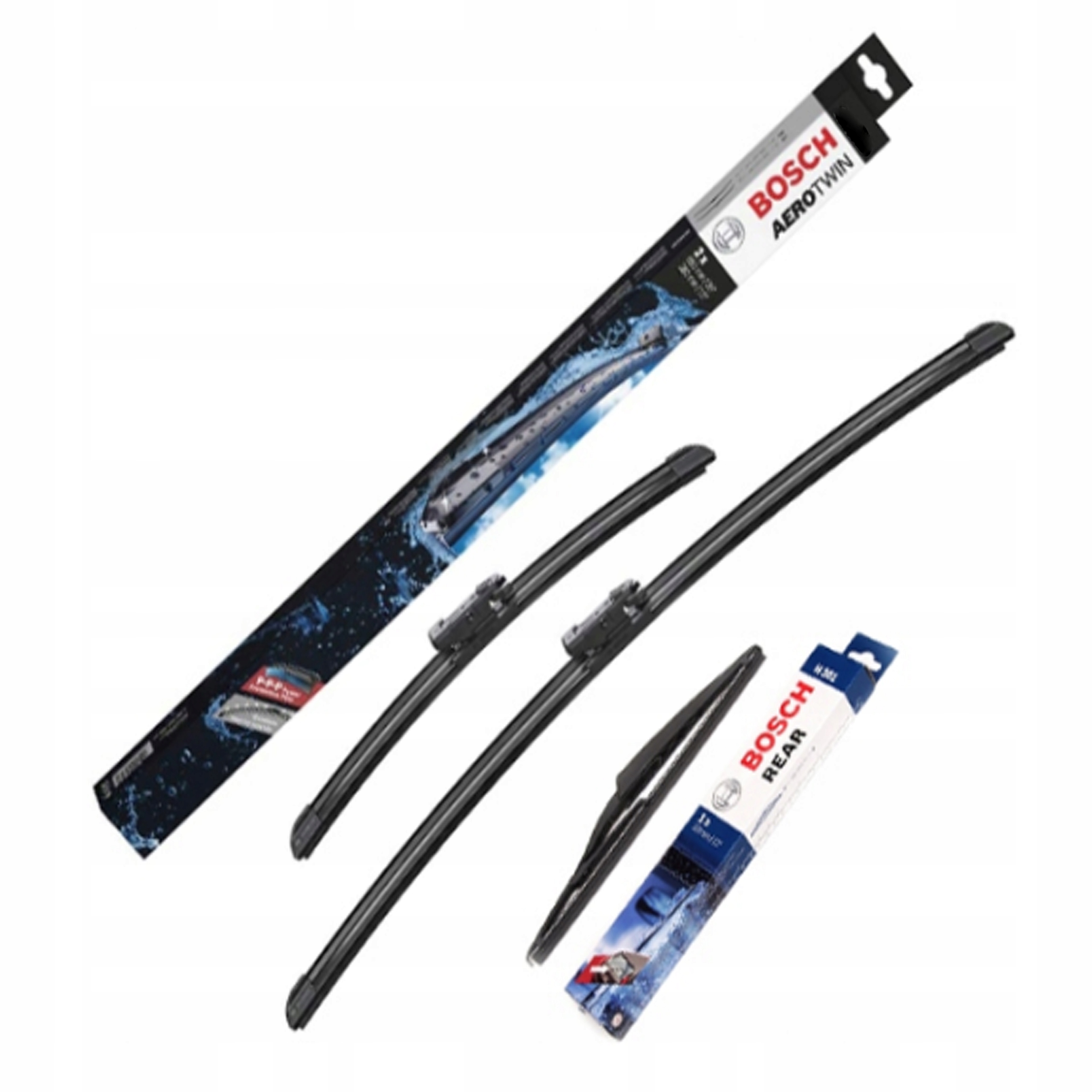 Wycieraczki Bosch Aerotwin Przód+tył Opel Corsa D 2006-2014 zestaw 65+40+30