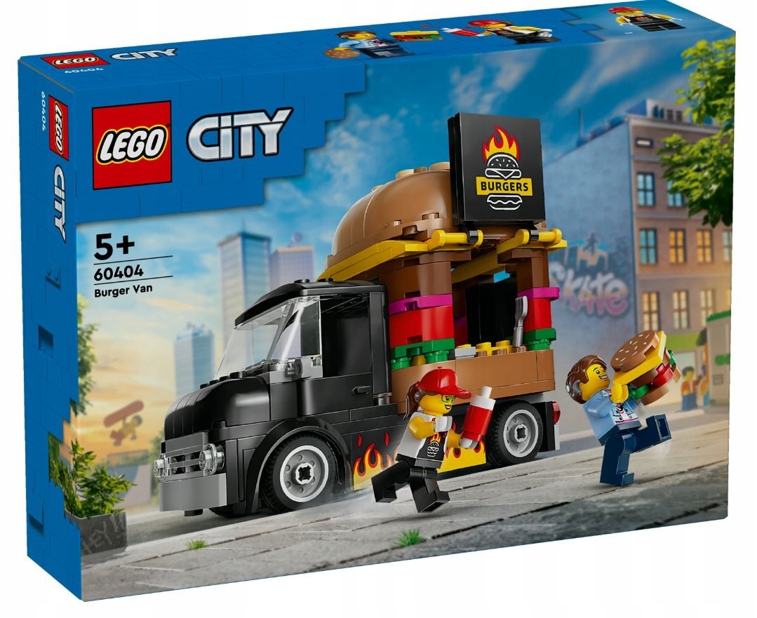Lego Stavebnice City 60404 Nákladní auto s burgery