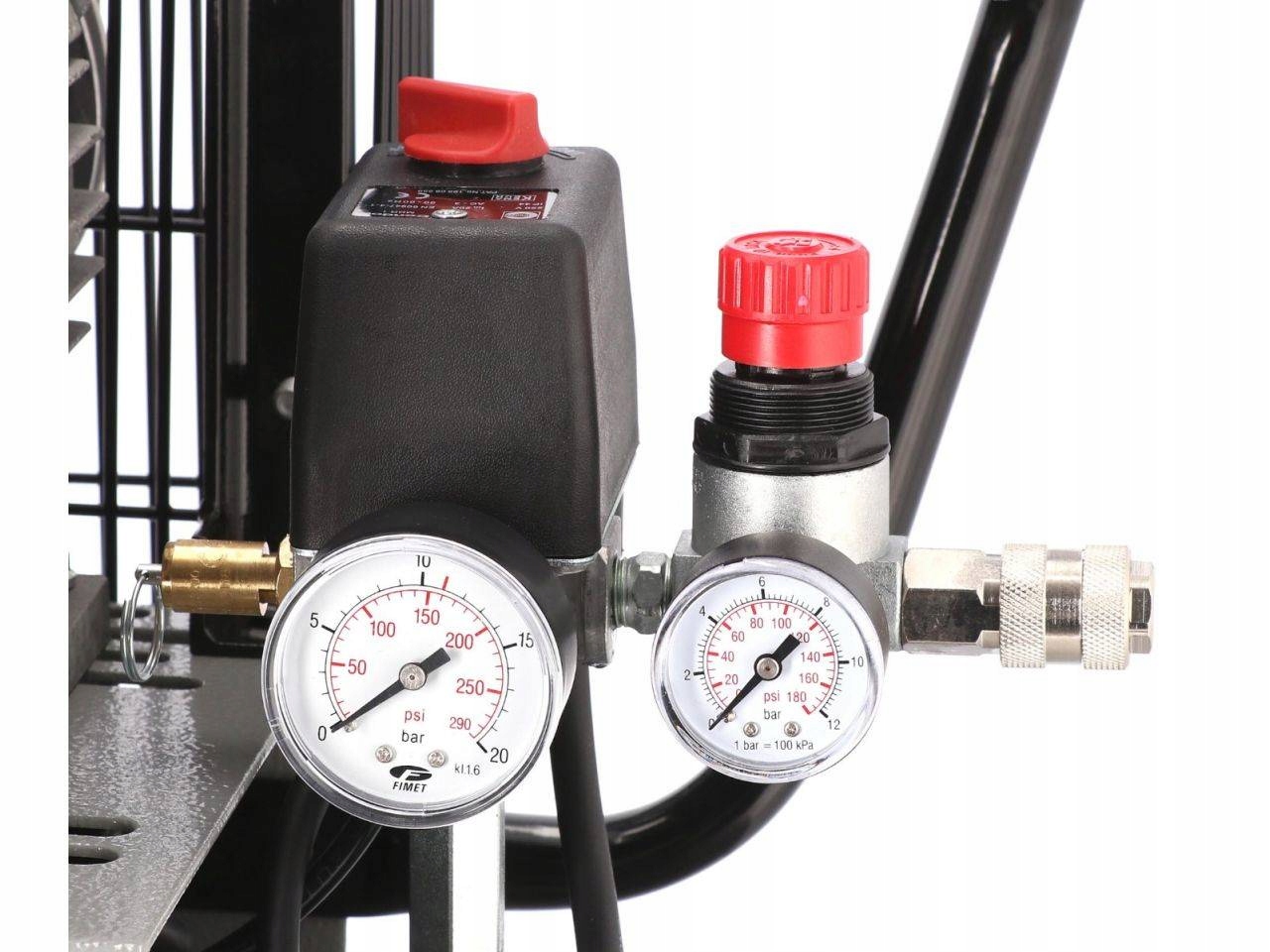 Airpress HL 375-100 Pro Sprężarka tłokowa 100l Pojemność zbiornika 90 l