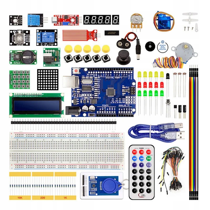 Startovací Sada Pro Programování Oem XXL Starter Kit Uno R3 Arduino Box