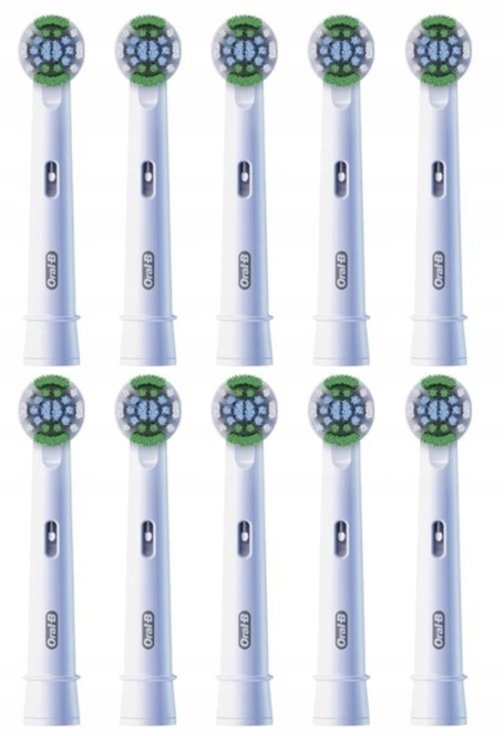 Oryginalne końcówki do szczoteczki Oral-B Precision Clean Białe x10