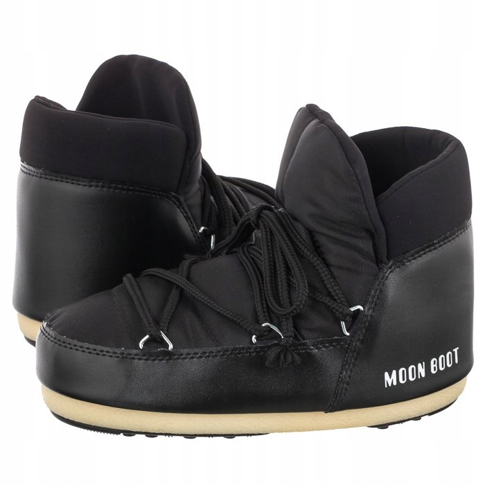 Buty Śniegowce Moon Boot Pumps 14600300001 Czarne