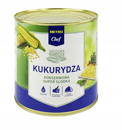 Levně Metro Chef Konzervovaná kukuřice sladká 2,12 kg