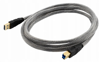 

Kabel Usb 3.0 Kacsa Audio KCS-UA-B2 2M 24K Złoto