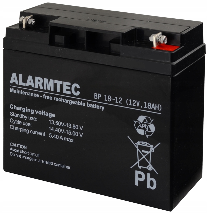 Akumulator ALARMTEC EMU BP18-12 12V 18Ah Producent EMU