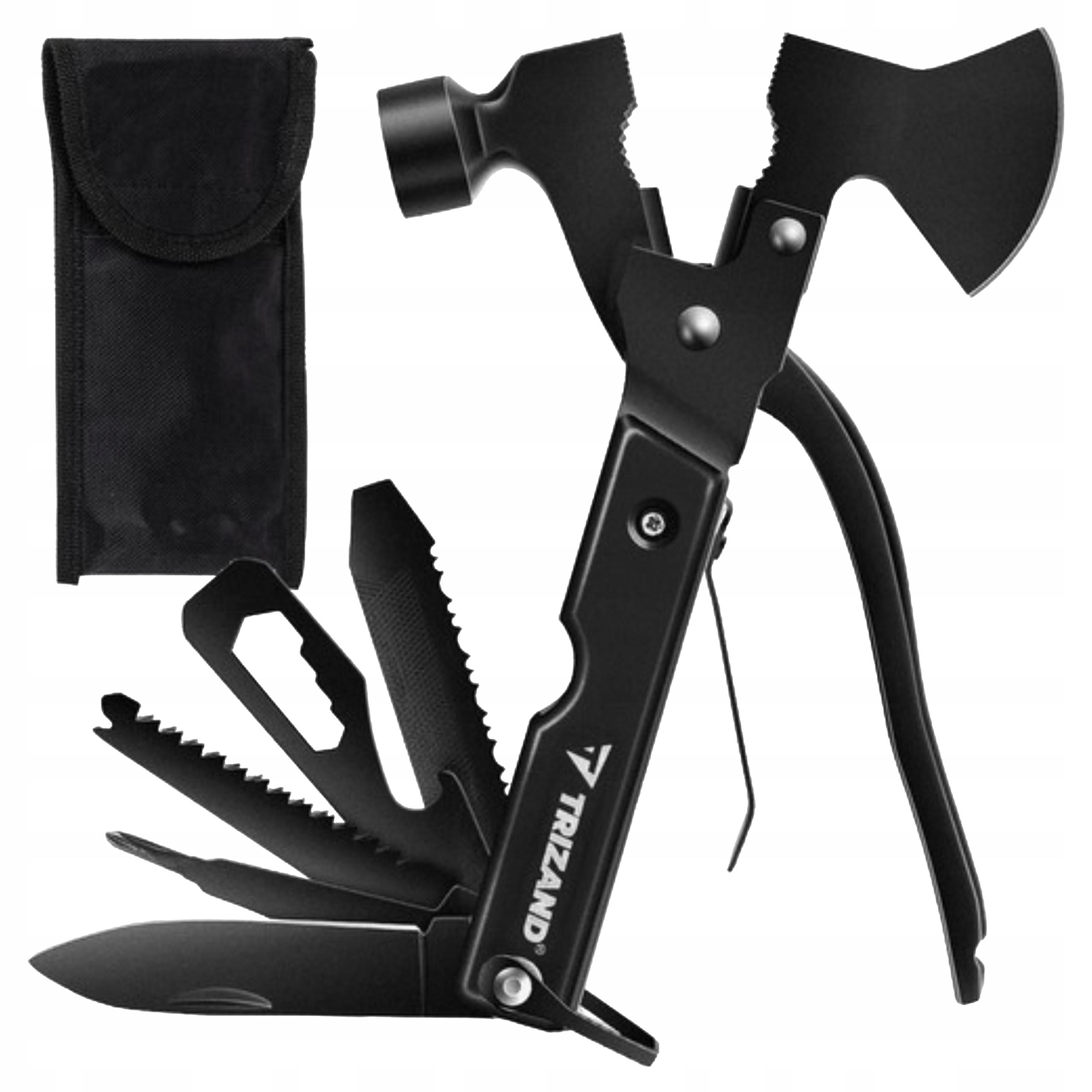 Multitool Narzędzie Wielofunkcyjne 17W1 Zestaw Survival Ze Stal Nierdzewna
