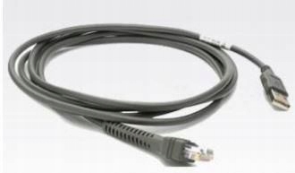 Zebra USB kabel Serie A, 2m, CBA-U46-S07ZAR