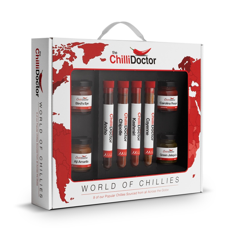 Levně Sada World Of Chillies papriky Chilli z celého světa Jako Dárek