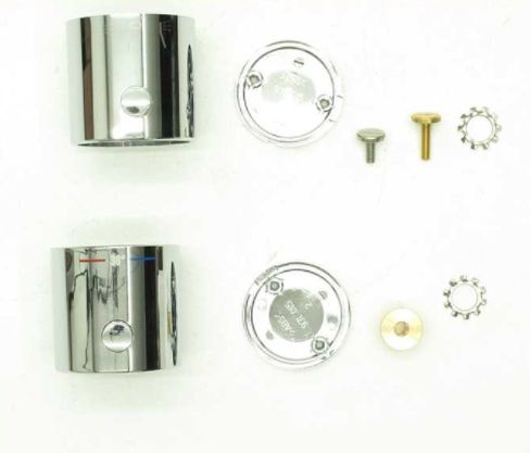 Kludi Gombíky Pre Batérie Dual Shower 7494305-00