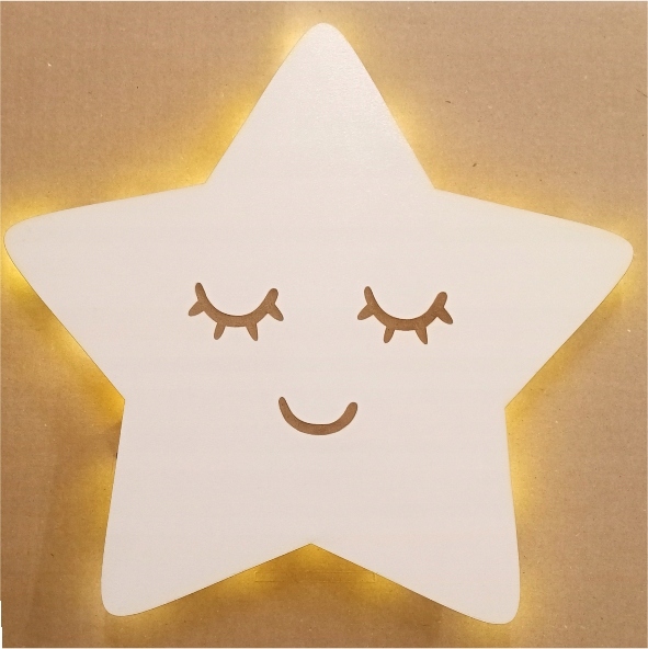 Lampka nocna dla dzieci GWIAZDKA gwiazdeczka led Kod producenta 1111