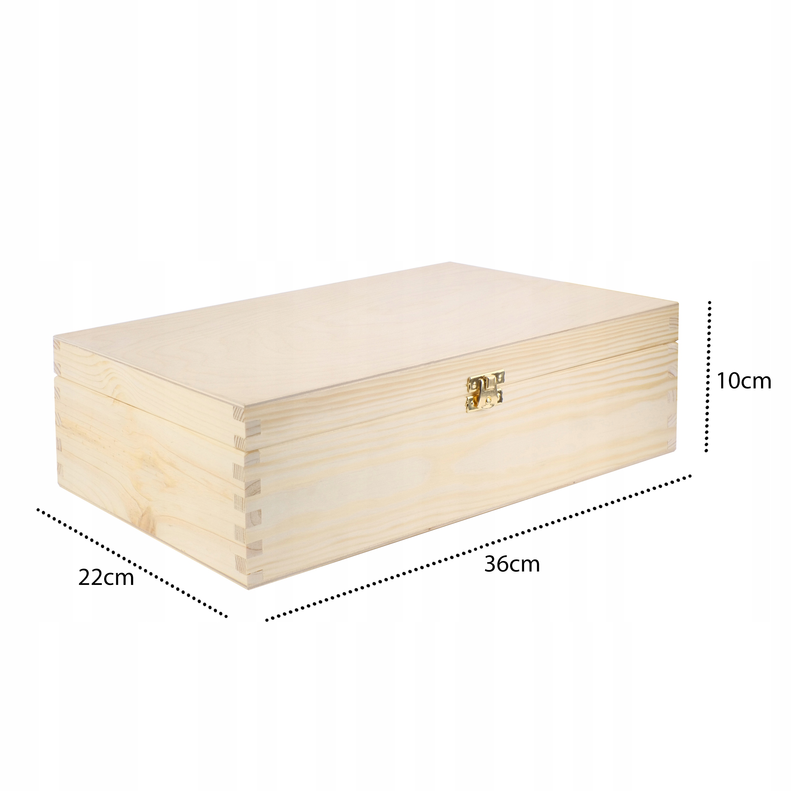 Zaproszenia Dla Świadków Pudełko skrzynka na wina Szerokość produktu 22 cm