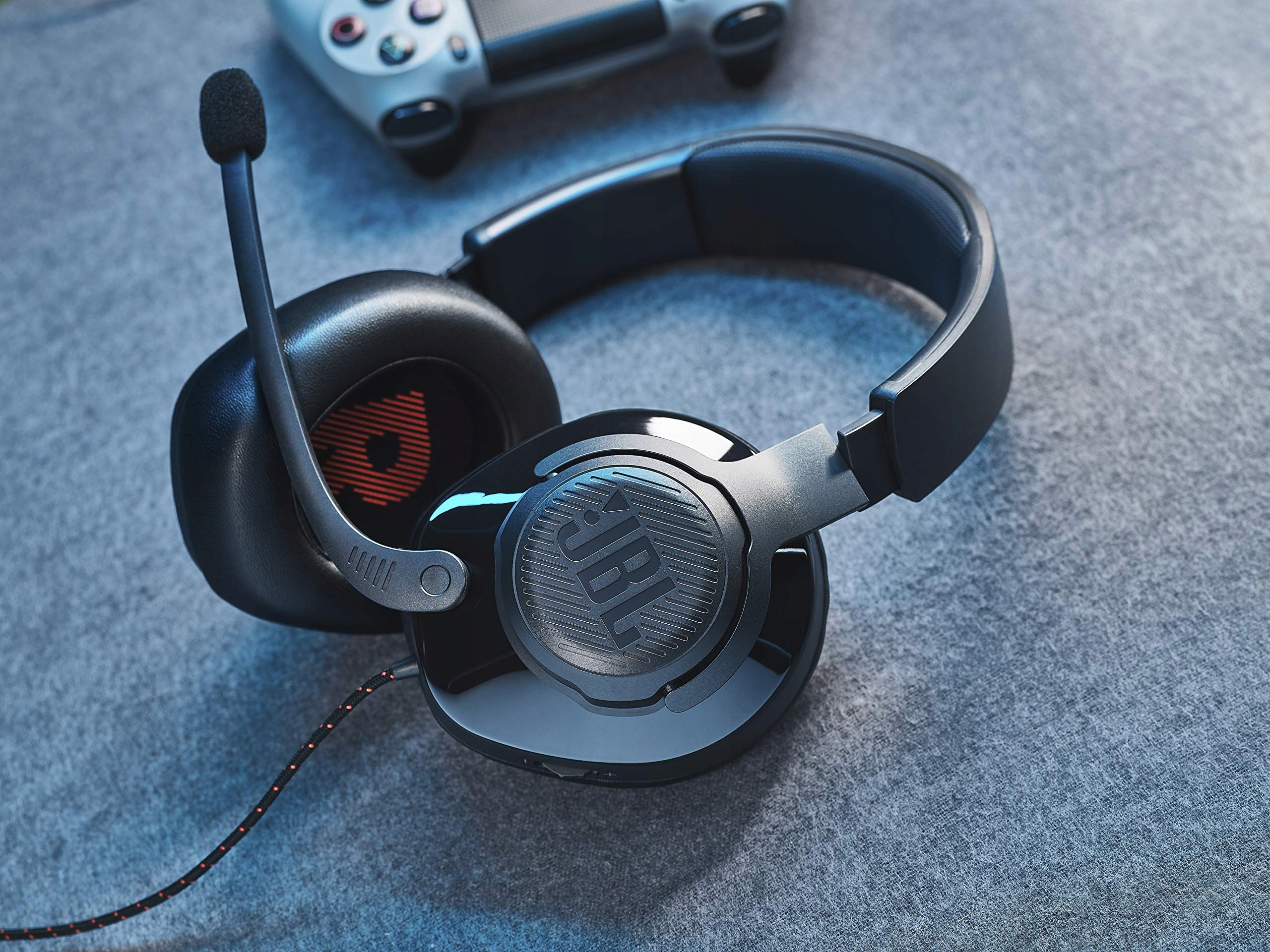 JBL Quantum 200 Przewodowe Słuchawki Gamingowe Nauszne Rozmiar L Czarne — miniatura 5