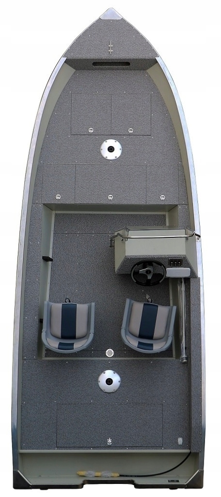 Łódź Aluminiowa Wędkarska Marine 500 Fish SC DLX I 5,00 x 1,86 m I Konsola